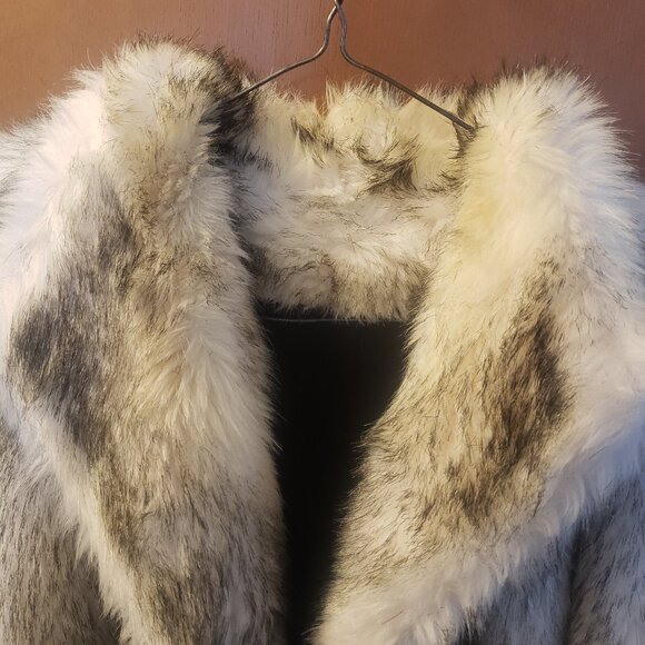 Vintage Tissavel France Faux Fur Coat - Picture 9 of 9